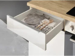 Respekta Küchenzeile Marleen 280 cm Artisan-Eiche Weiß