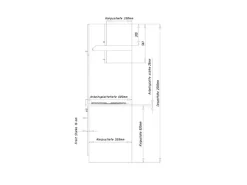 Respekta Küchenzeile ohne E-Geräte LBKB270BBMA 270 cm Buche Nachbildung