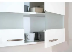 Respekta Küchenzeile ohne E-Geräte 310 cm Weiß