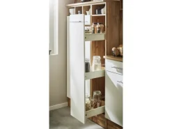 Respekta L-Küchenzeile Hilde LBBEKBL250EWC ohne E-Geräte 250 cm Weiß