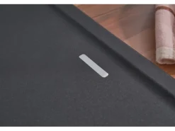Respekta  Massivgranit-Einbauspüle Columbia 78 cm x 50 cm Schwarz