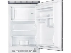 Respekta Miniküche MK100ESSOSC 100 cm Schwarz-Eiche Sägerau Nachbildung