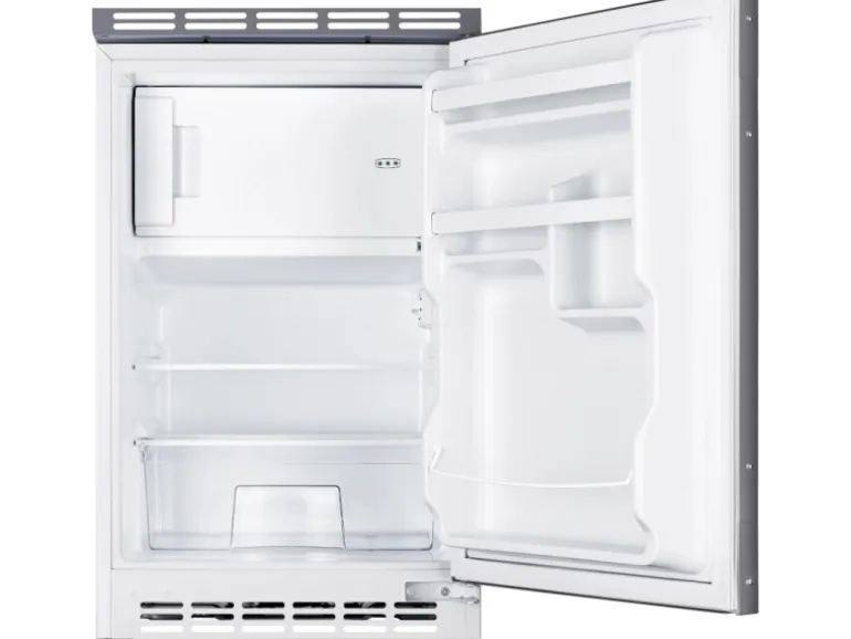 Respekta Miniküche MK130ESWOSC 130 cm Weiß-Eiche Sägerau Nachbildung