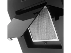 Respekta Premium Küchenzeile GLRP345HESGGKEOES Grifflos 345 cm Grau Eiche NB