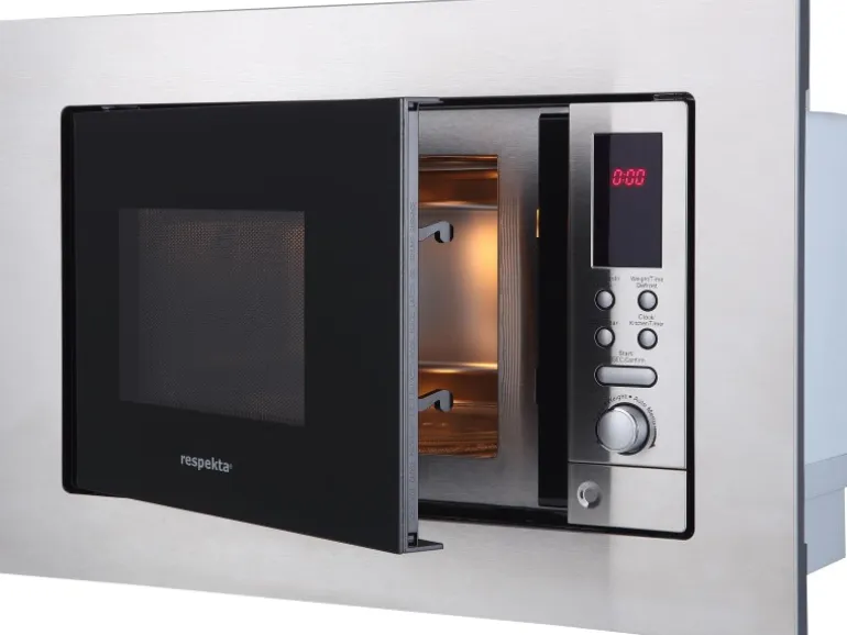 Respekta Premium Küchenzeile GLRP395HESGGKEOES Grifflos 395 cm Grau Eiche NB