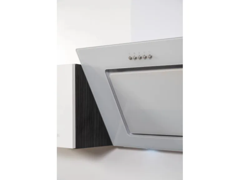 Respekta Premium Winkelküche RP290EWC 290 x 200 cm Weiß Hochglanz-Eiche Grau