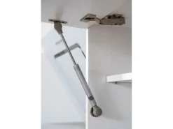 Respekta Premium Winkelküche RP290WSC 290 x 200 cm Schwarz Hochglanz-Weiß