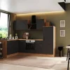 Respekta Selection Winkelküche Elisabeth RSL280AGH 280 cm Grau-Artisan Eiche Nb.