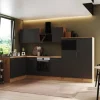 Respekta Selection Winkelküche Elisabeth RSL340AGH 340 cm Grau-Artisan Eiche Nb.