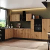 Respekta Selection Winkelküche Elisabeth RSL370HGAH 370 cm Artisan Eiche Nb-Grau