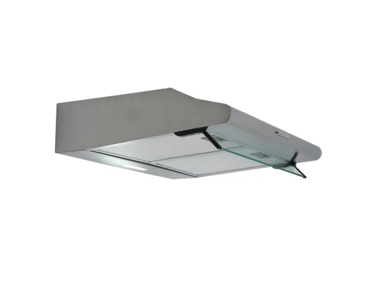 Respekta Unterbau-Dunstabzugshaube CH1259IXCN Edelstahl 60 cm EEK: B Glasschirm