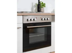 Respekta Winkelküche KBL280ESWS 280 cm Weiß-Eiche Sonoma Sägerau Nachbildung