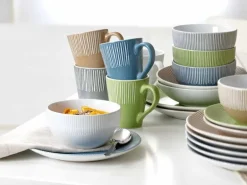 Ritzenhoff & Breker Banda Frühstücks-Set 18-teilig Blau