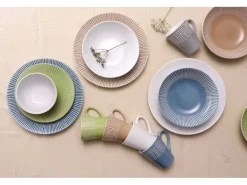 Ritzenhoff & Breker Banda Frühstücks-Set 18-teilig Blau
