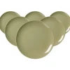 Ritzenhoff & Breker Cecina Speiseteller 26 cm 6er Set Grün