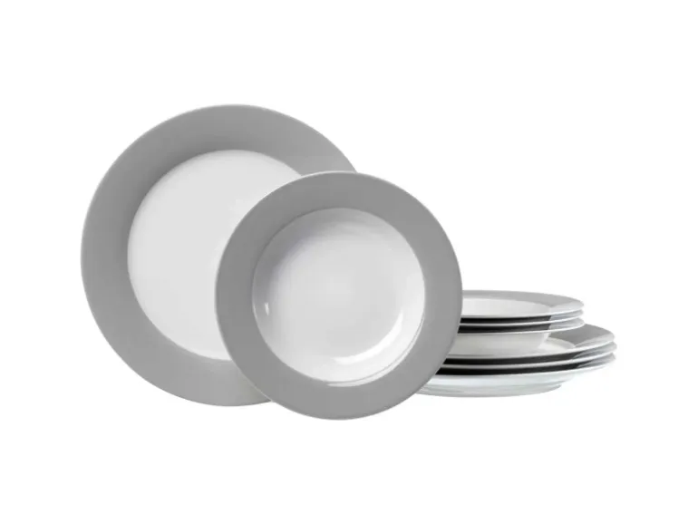 Ritzenhoff & Breker Doppio Tafelservice 8-teilig Grau