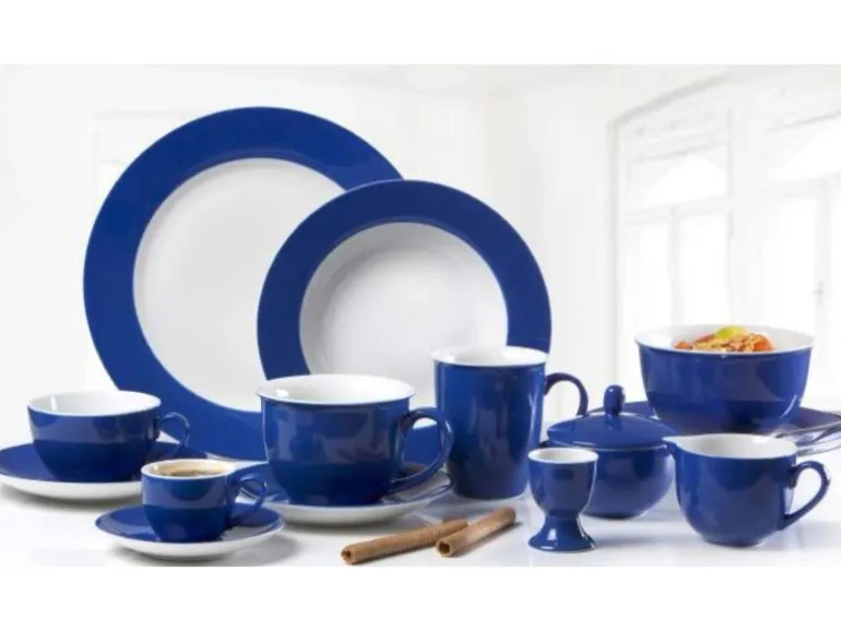 Ritzenhoff & Breker Doppio Kaffeeservice 12-teilig Indigo Blau