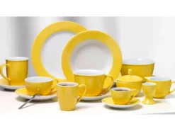 Ritzenhoff & Breker Doppio Kaffeeservice 12-teilig Gelb