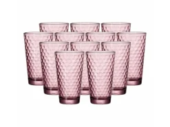 Ritzenhoff & Breker Favo Longdrinkgläser 400 ml 12er Set berry