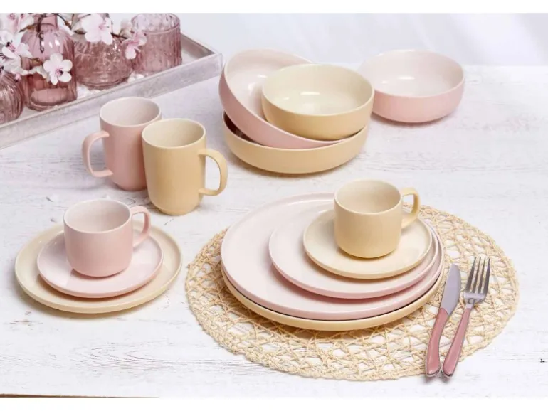 Ritzenhoff & Breker Jasper Frühstücks-Set 18-teilig Rosa