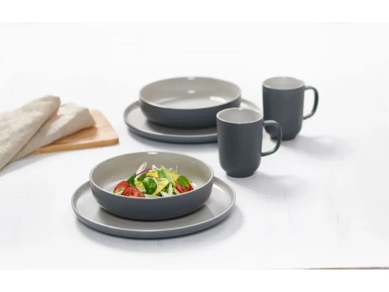 Ritzenhoff & Breker Jasper Kaffeebecher 285 ml 6er Set Grau