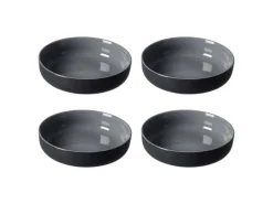 Ritzenhoff & Breker Jasper Suppenschale 19 cm 4er Set Schwarz