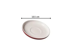 Ritzenhoff & Breker Jasper Espressotasse mit Untertasse 100 ml 4er Set Beere