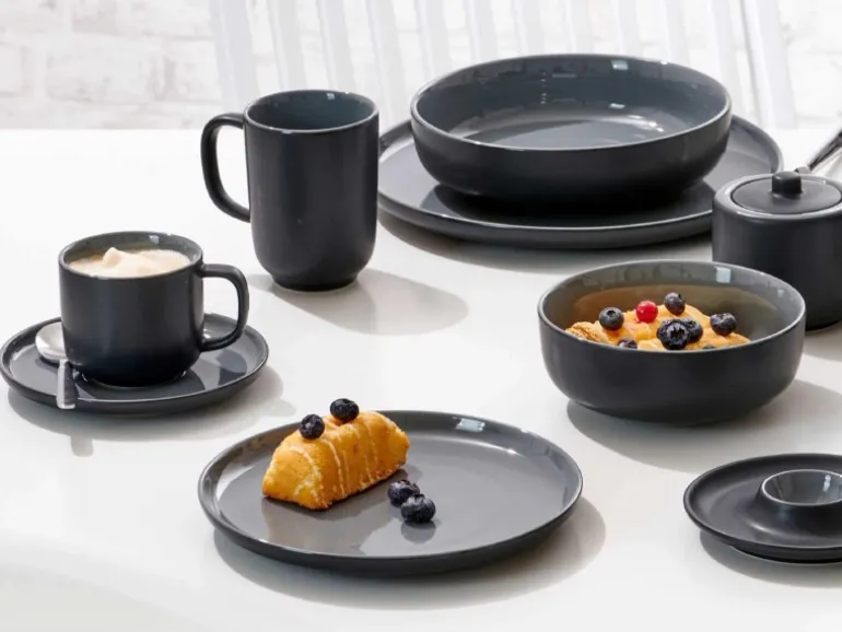 Ritzenhoff & Breker Jasper Kaffeebecher 285 ml 6er Set Schwarz