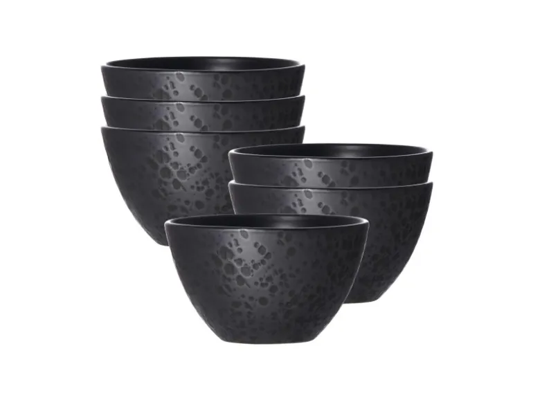 Ritzenhoff & Breker Kitwe Müslischalen 14 cm 6er Set Schwarz