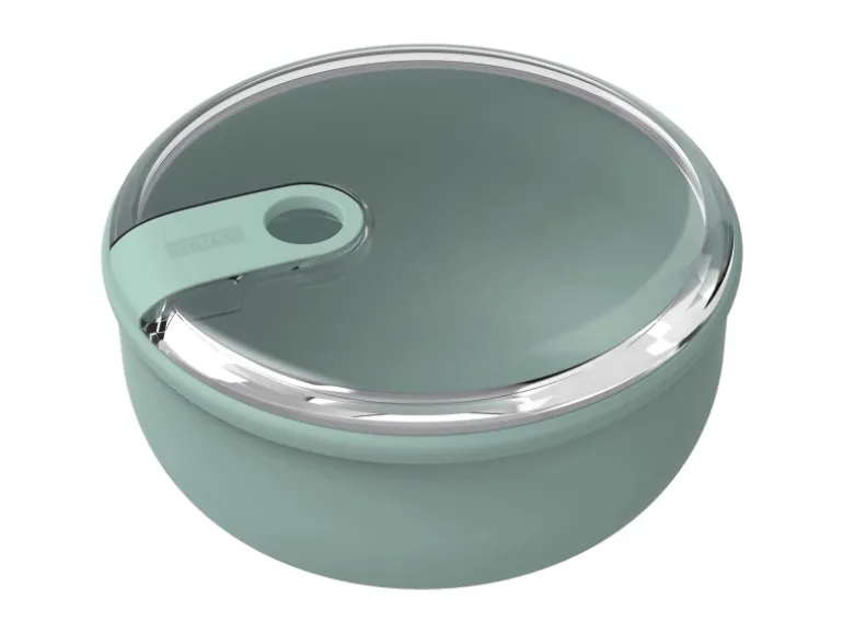 Rotho Frischhaltedose Ela Rund 0,75 l Mistletoe Green