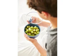 Rotho Frischhaltedose Ela Rund 1,8 l Horizontblau