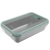 Rotho Frischhaltedose Nala Edelstahl 1 l Mistletoe Green