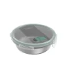 Rotho Frischhaltedose Nala Edelstahl Rund 0,6 l Mistletoe Green
