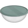 Rotho Kühlschrankdose Elements Rund 6 l Mistletoe Green