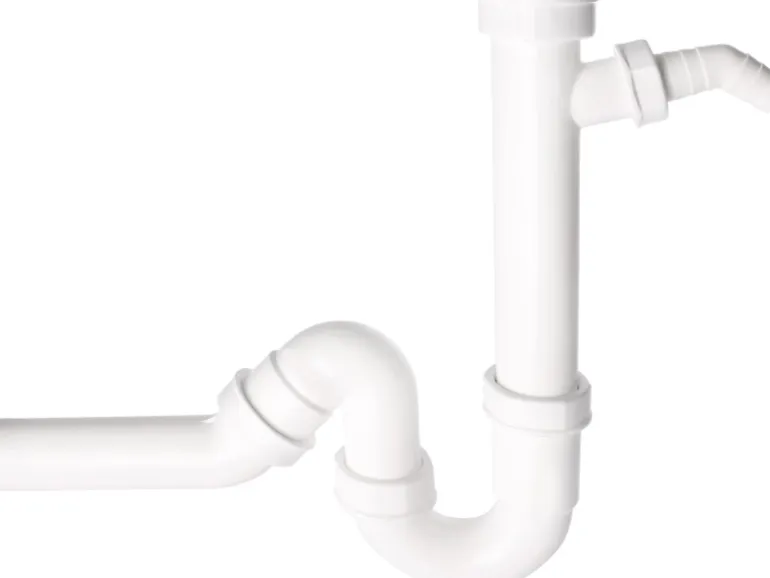 Sanitop-Wingenroth Küchen-Siphon 38 mm (1 1/2") x 40 mm verstellbar
