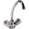 Sanitop-Wingenroth Zweigriff-Waschbeckenarmatur Standard Plus Chrom