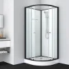 Sanotechnik Komplettdusche Rund Bela 1 Schwarz