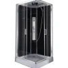 Sanotechnik Komplettduschkabine Trend 2 Chrom-Optik 210 cm x 90 cm