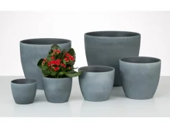Scheurich Übertopf 920 Ø 22 cm x 20 cm Dark Stone