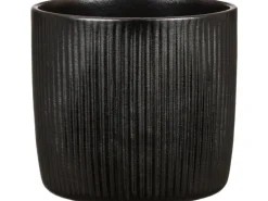 Scheurich Übertopf 900 Solido Linea Ø 15 cm x 14 cm Ebano