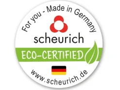 Scheurich Übertopf mit Holzuntersetzer 799 Ø 22 cm Weiß Matt