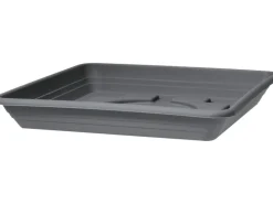 Scheurich Untersetzer Lara 29 cm x 29 cm Metallic Grey