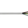 Schlauchleitung H03VV-F 4 x 0,75 Weiß 5 m