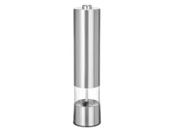 Schöner Wohnen Salz- und Pfeffermühle Mikela Elektrisch Silber Matt