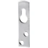 Schrankaufhänger mit Schlüsselbohrung 55 mm x 11 mm Stahl verzinkt