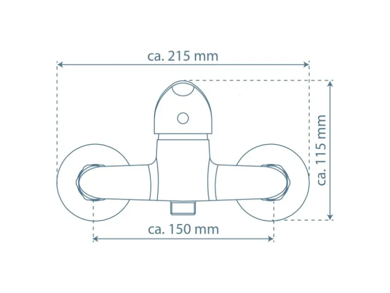 Schütte Duscharmatur Magna Chrom