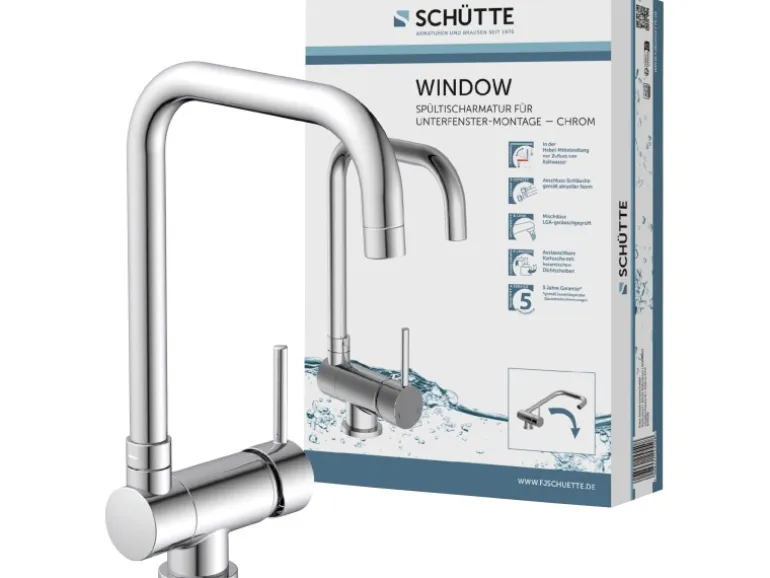 Schütte Küchenarmatur Window Verchromt
