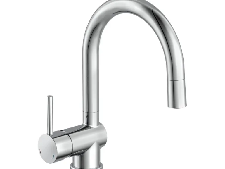 Schütte LED-Spültischarmatur Stella Chrom
