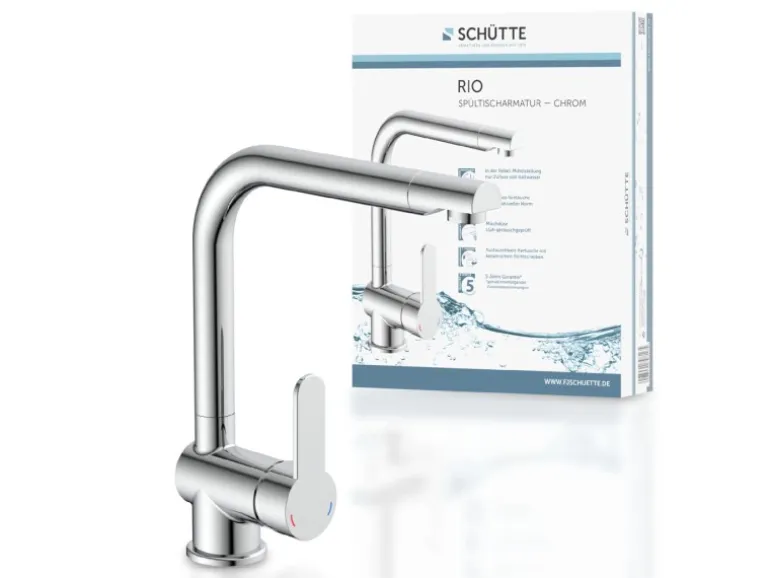 Schütte Spültischarmatur Rio Chrom