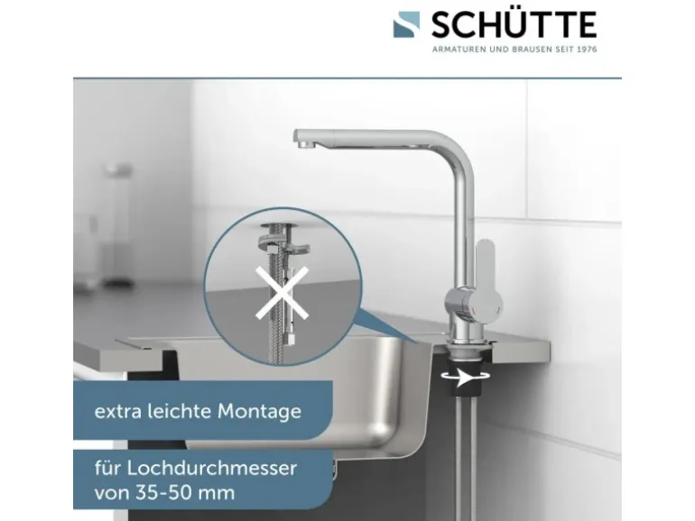 Schütte Spültischarmatur Rio Chrom